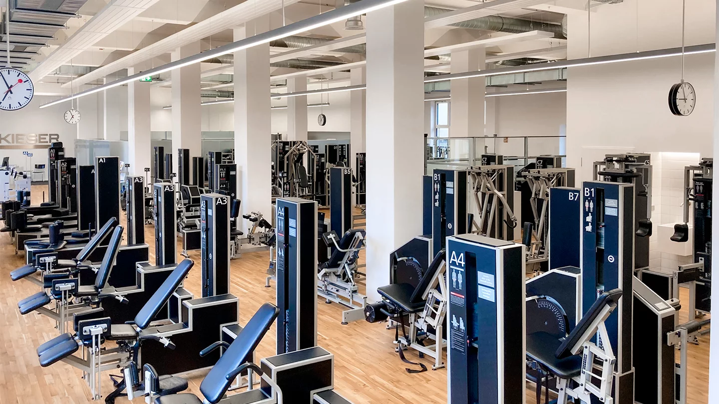 Innenansicht des Kieser Studios in Kiel